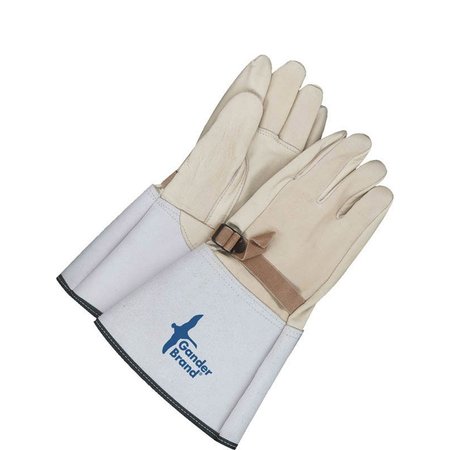 Bdg Premium Cow Grain Leather Hi Voltage Glove Cover Cinch, Shrink Wrapped, Size L 63-1-64RT-105-K